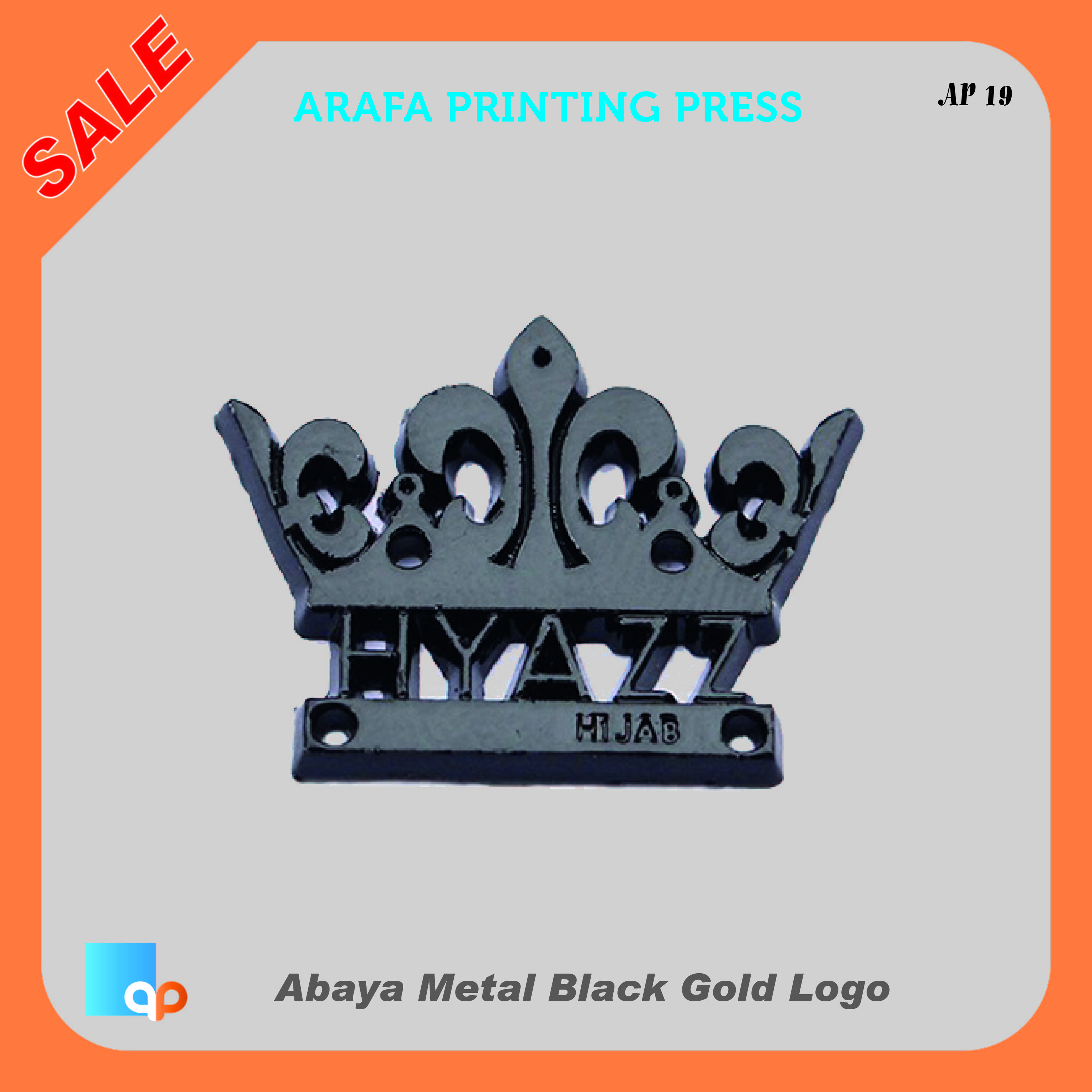 Metal logo printing in Dubai