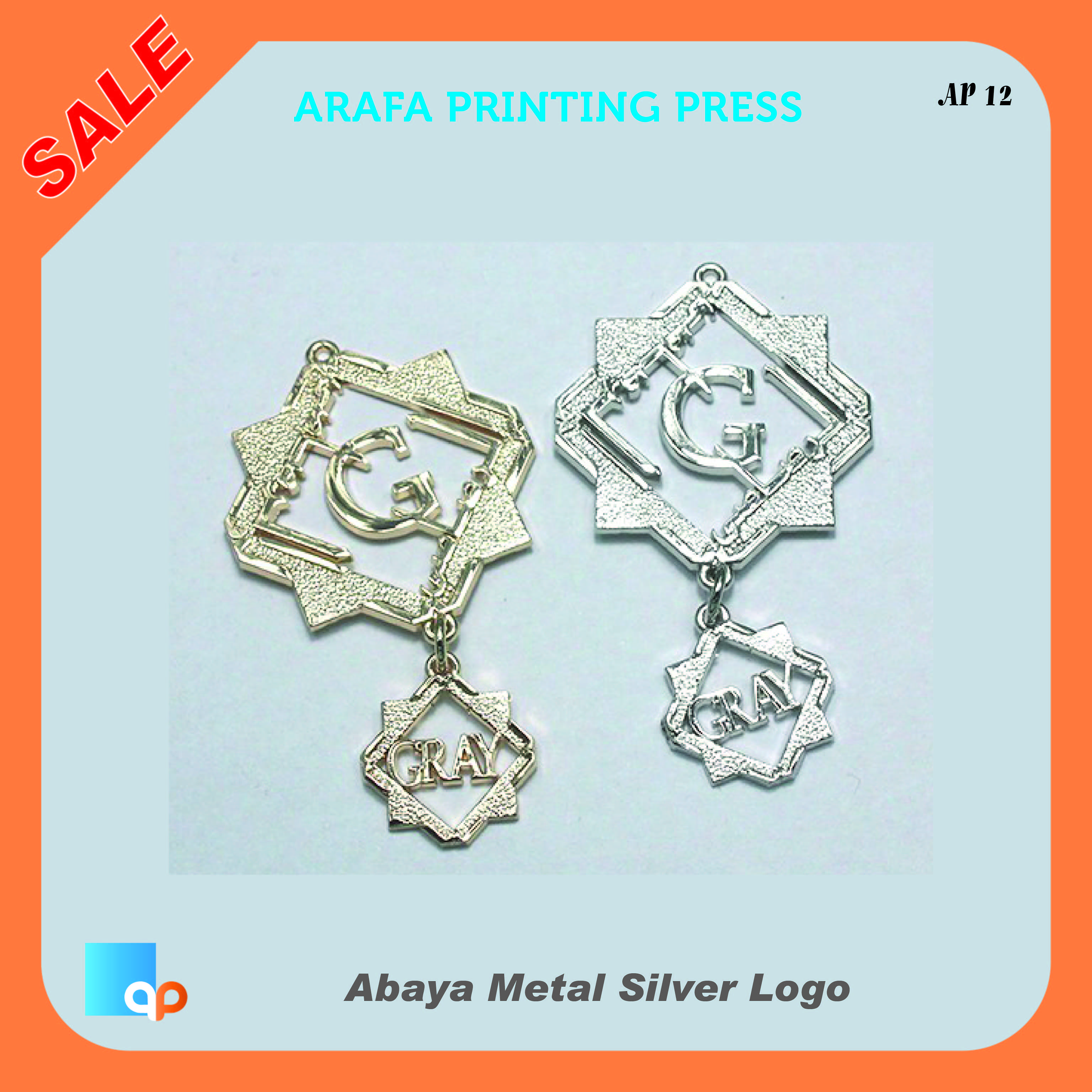 Metal logo printing in Dubai