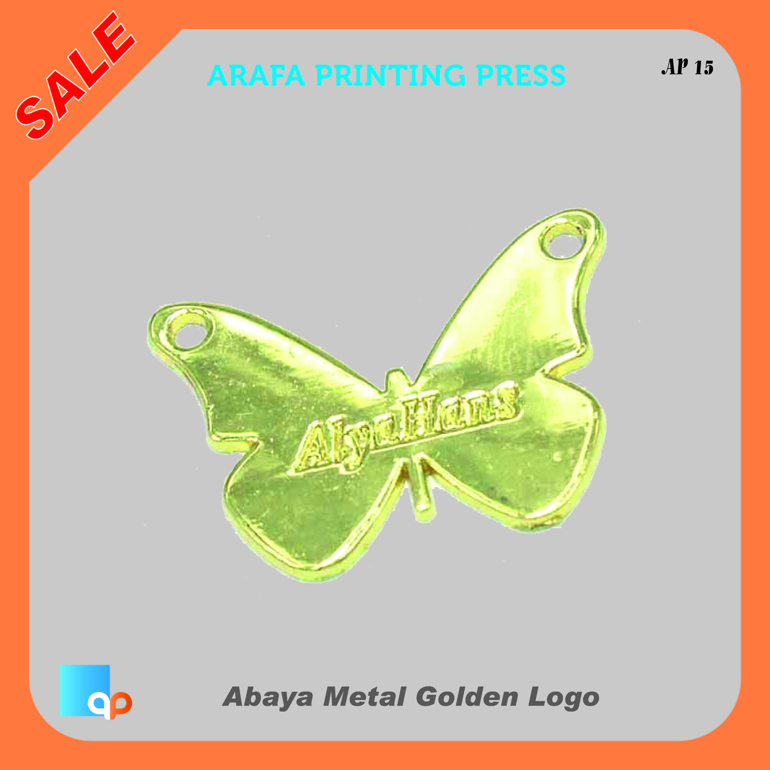 Metal logo printing in Dubai