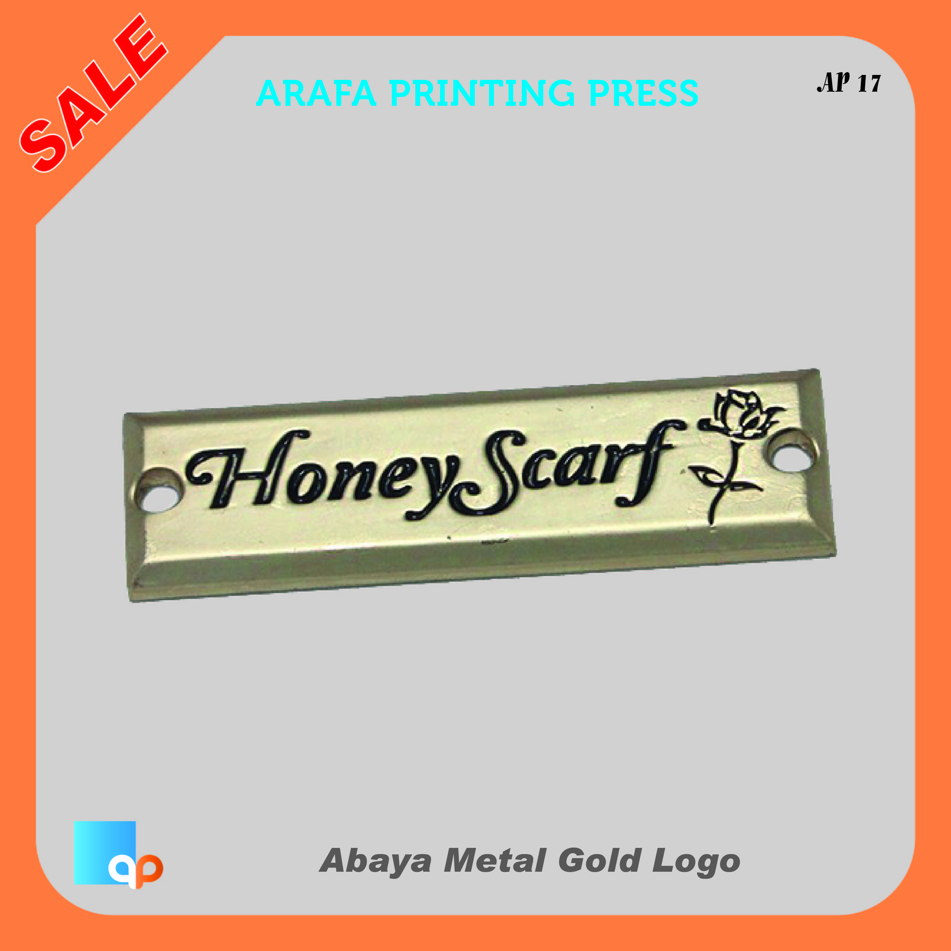 Metal logo printing in Dubai