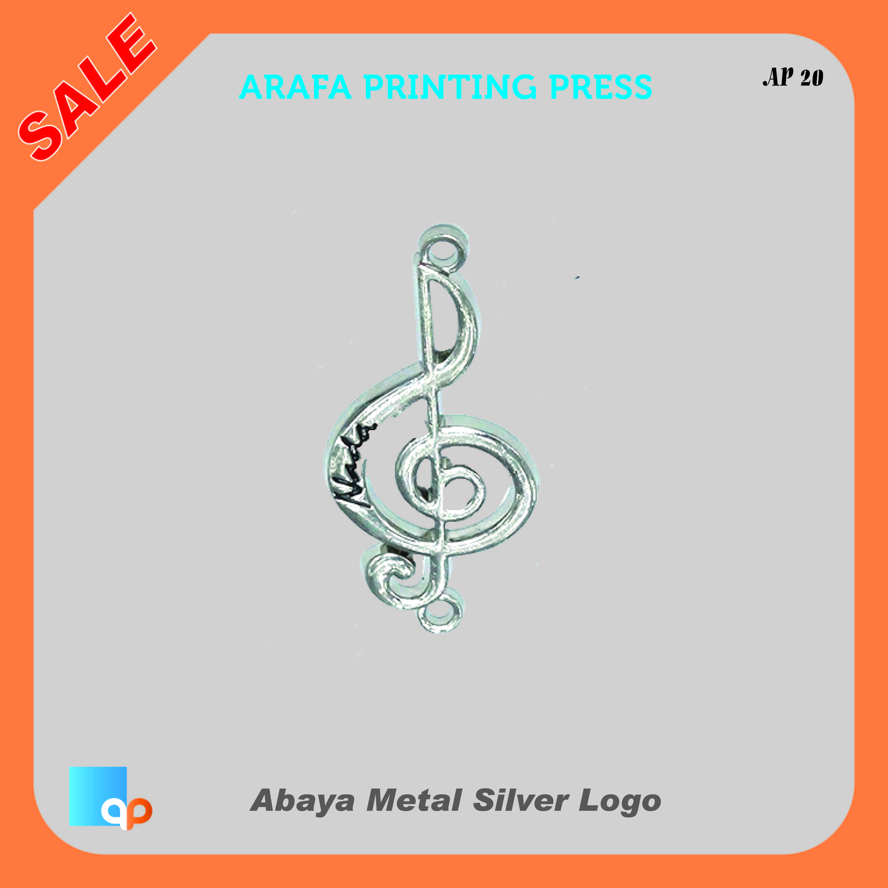 Metal logo printing in Dubai