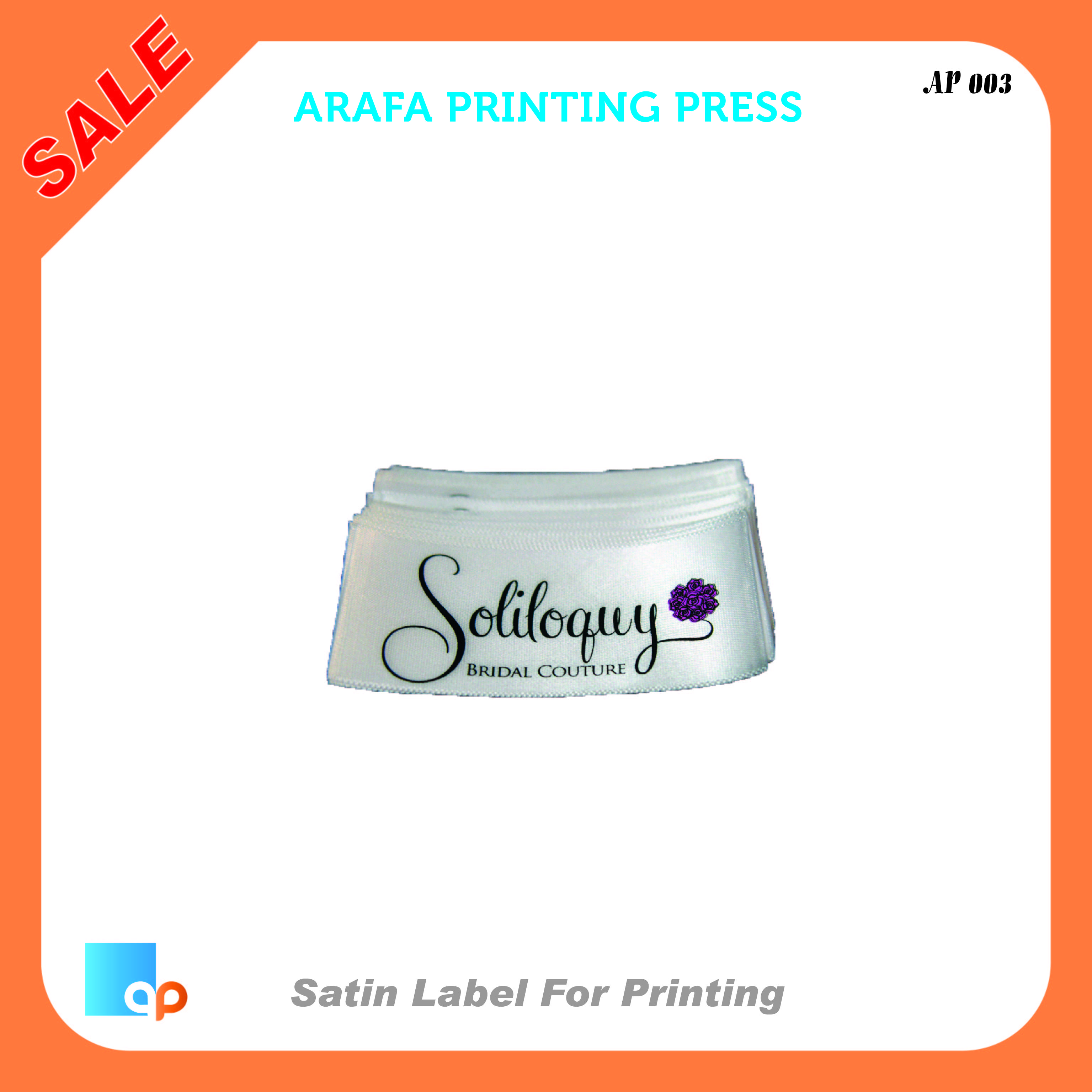 Woven label printing in Dubai