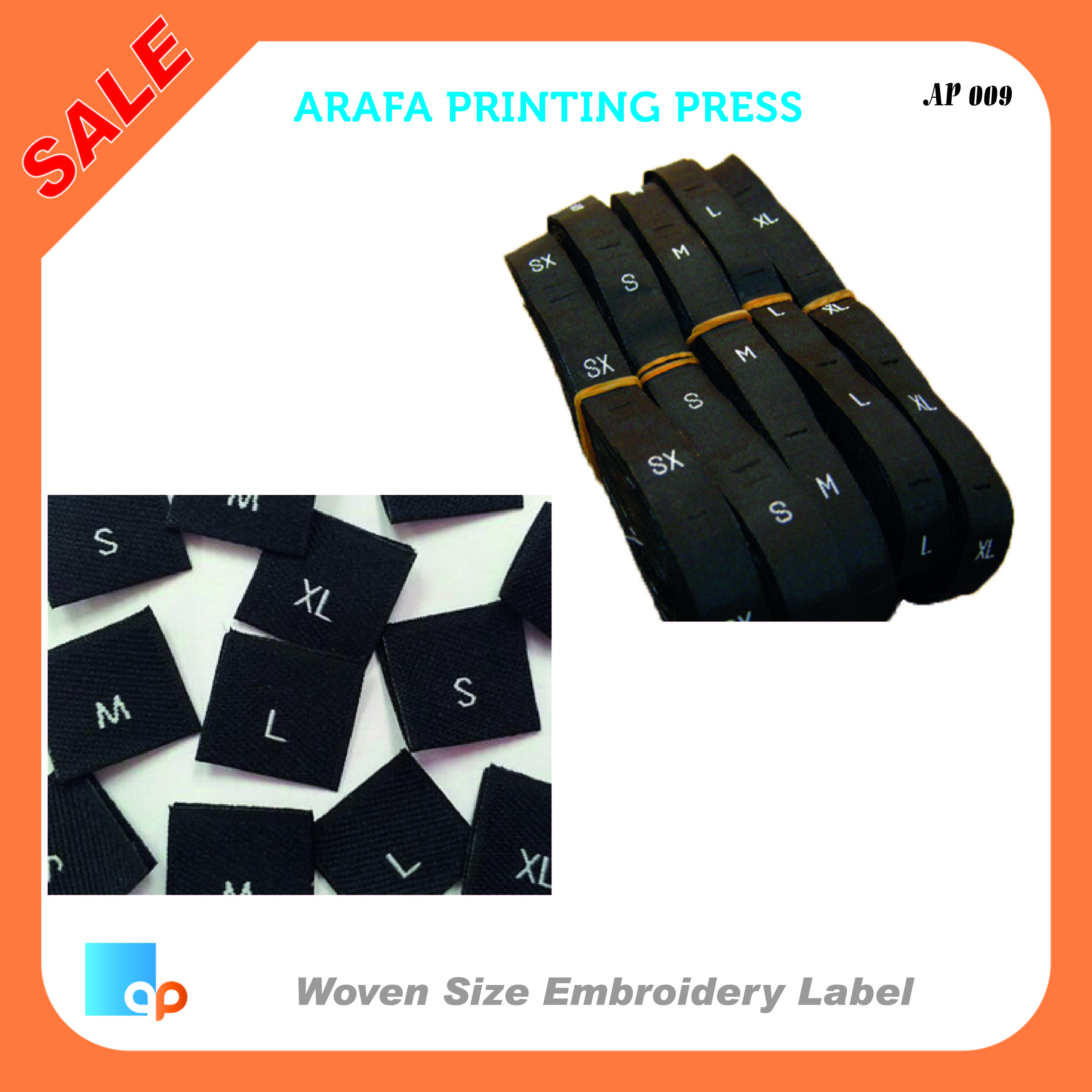 Woven label printing in Dubai